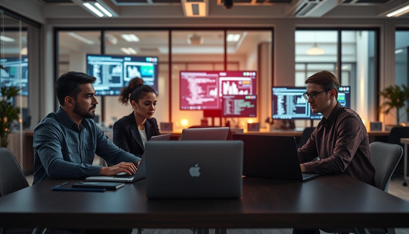 Business software planning session